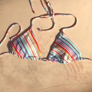Victoria’s Secret striped bikini top size M